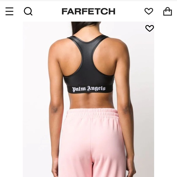 PALM ANGELS SPORTS BRA - Picture 3 of 4